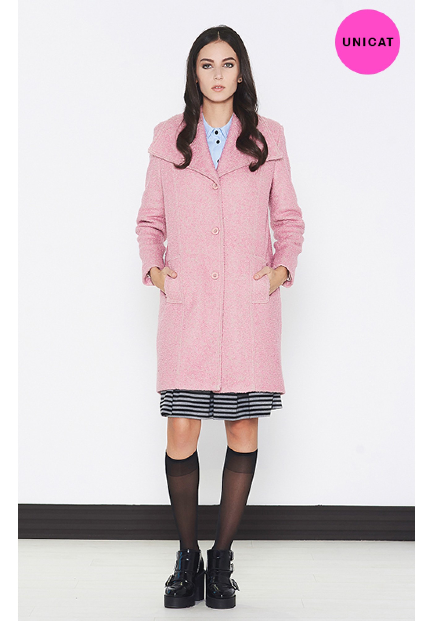 Palton KVINNA Pink